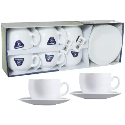 Чайный набор 12 предметов «Эссенс» (6кружек 220мл+6блюдец) P6433