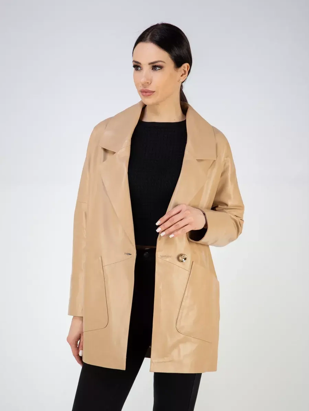 Куртка кожаная натуральная Турция пиджак