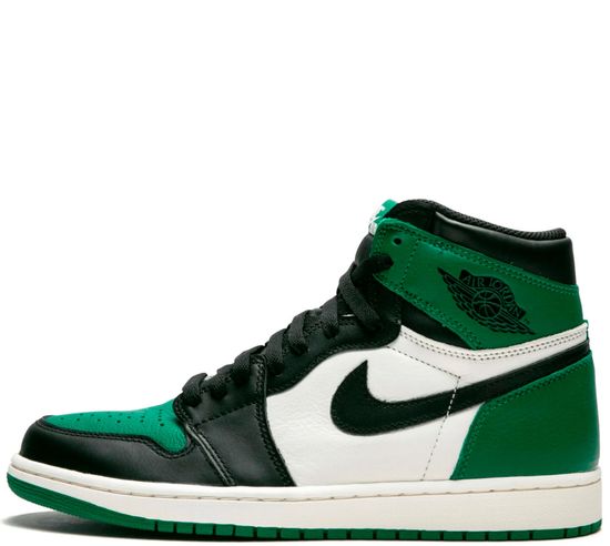 Кроссовки Nike Air Jordan 1 High "Pine Green" с мехом
