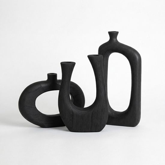 Ваза деревянная ACCESSORIES, FRATELLI BARRI