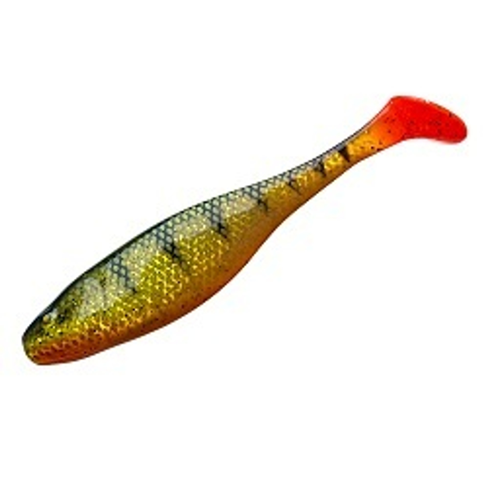 Мягкая приманка Narval Commander Shad 120мм  #019 4шт Yellow Perch