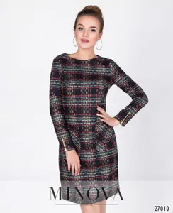 Платье 8597-синий Minova