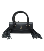 Кожаная сумка через плечо Patrizia Pepe - черный(8B0111 L101)