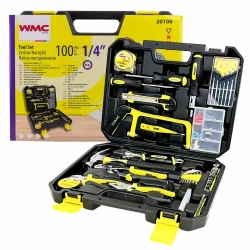 Набор инструмента 100пр.(6-гран.)(4-14мм) WMC TOOLS WMC-20100