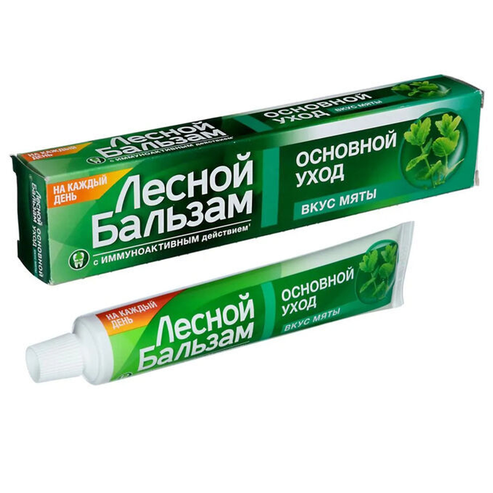 Лесной бальзам Зубная паста Основной уход Мята 75мл