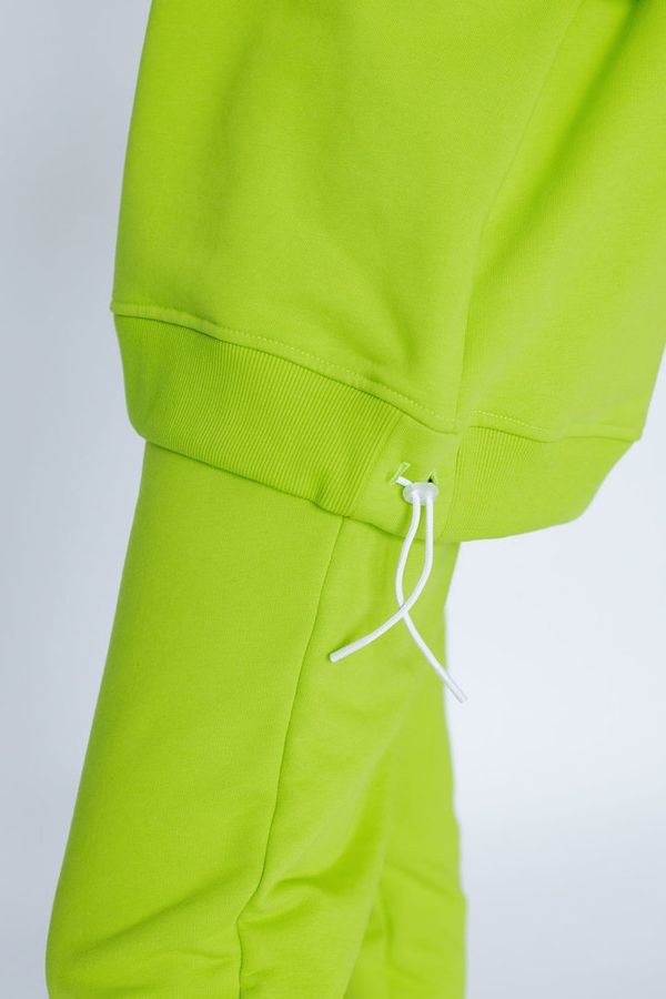 Толстовка Кот-агрессор Зеленая - фото 7