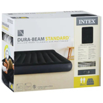 Матрас надувной Intex, 203х152х25 см, 64150ND, нас встроен, электр, флок, 273 кг
