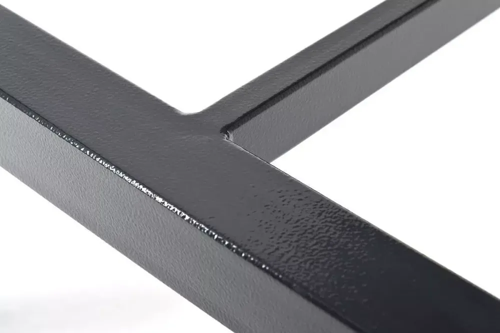 "Рио" стол барный из HPL 140х70см, H110, цвет столешницы "серый гранит"