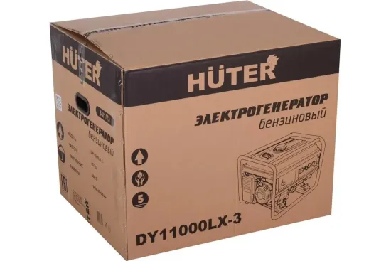 Бензиновый генератор HUTER DY11000LX-3