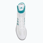 Боксёрки Adidas Combat Speed.4 footwear white/purple team/grey three