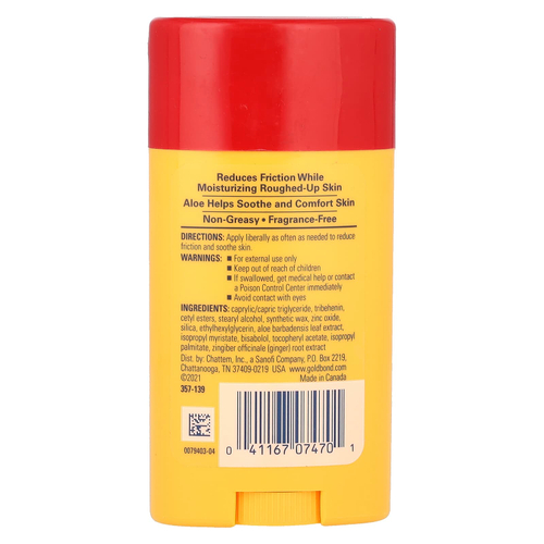 Gold Bond, Friction Defense, добавка с алоэ, 49 г (1,75 унции)