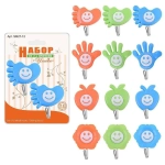 Набор из 2-х крючков Улыбка, Самоклеющиеся, SM27-12