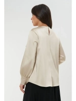 Блузка атласная