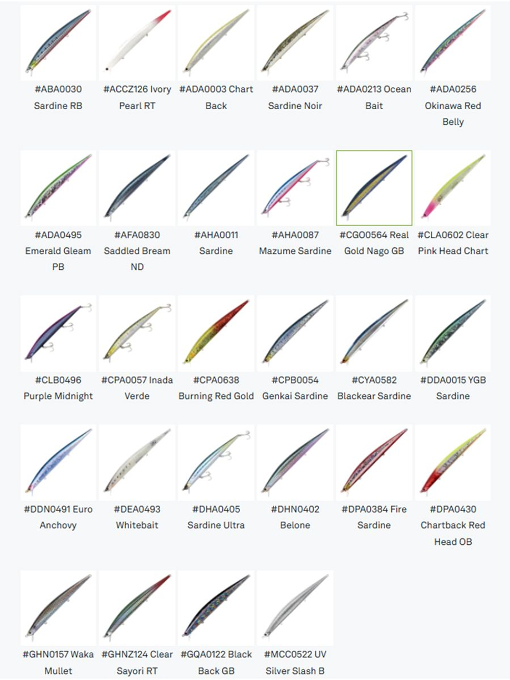 Воблер DUO Tide Minnow Slim 175 Flyer, DHA0405 Sardine Ultra, 175 мм, 29 г, тонущий, минноу