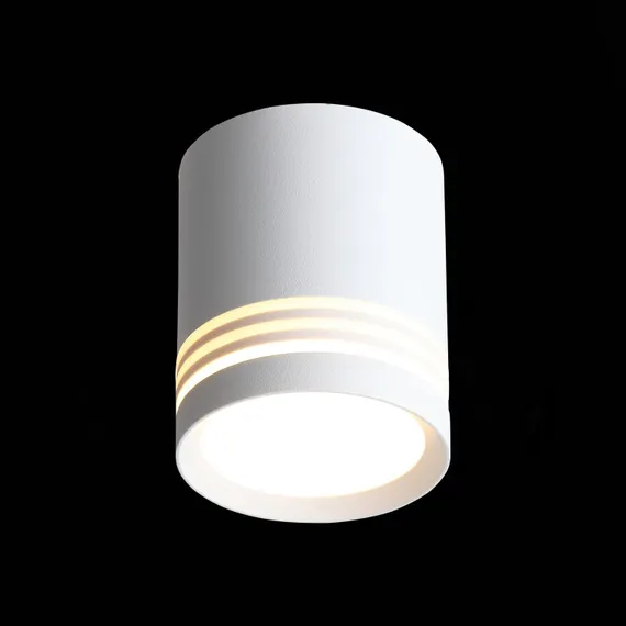 ST101.542.05 Светильник потолочный Белый LED 1*5W 4000K 390Lm Ra>80 120° IP20 D68xH80 170-240V Накладные светильники