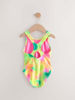 Купальник слитный для девочки Next E76-814, Желтый, Оранжевый