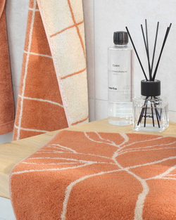 Полотенце 50х100 Cawo Atelier Floral 6239 33 медное