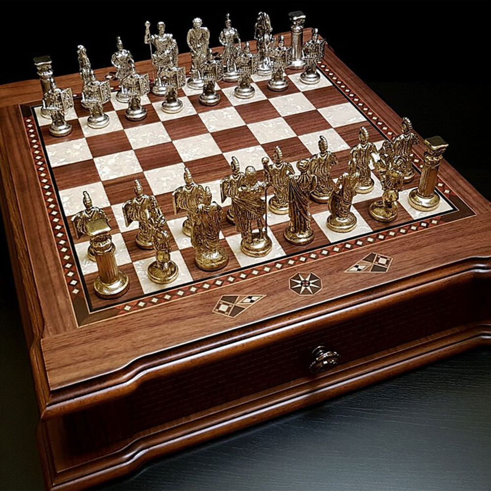 Шахматы подарочные Helena Wood Art "Цитадель" (2621-CA)