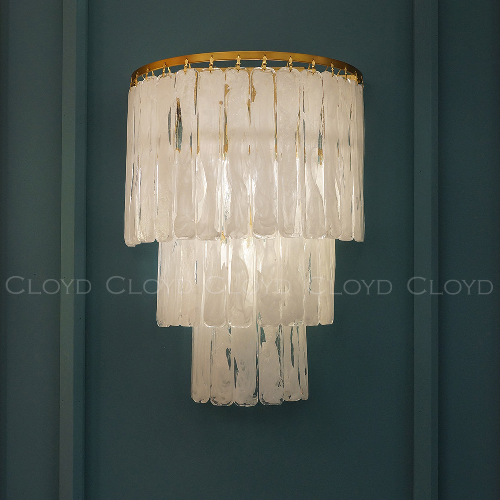 Бра Cloyd NANSEN W3 / выс. 42 см - латунь (арт.20221)