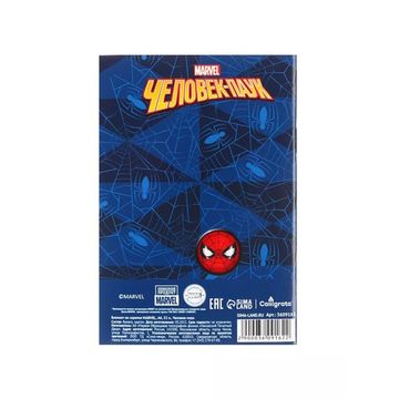 Блокнот Marvel Comics Человек-Паук (на скрепке, р-р А6, 32листа/клетка)