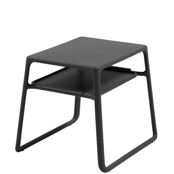 Пластиковый столик с подносом Pop черный | Nardi | Италия