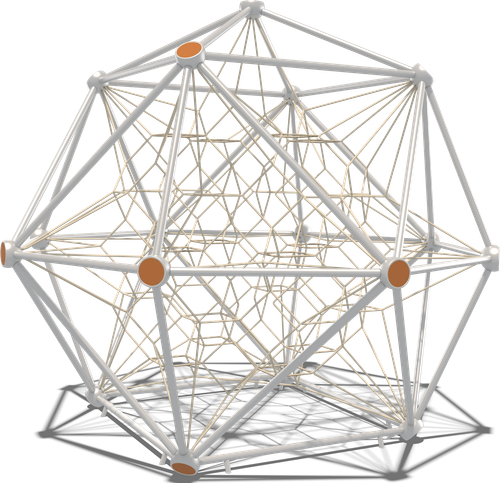 Гибкие элементы для лазания Орион (паттерн Vector)