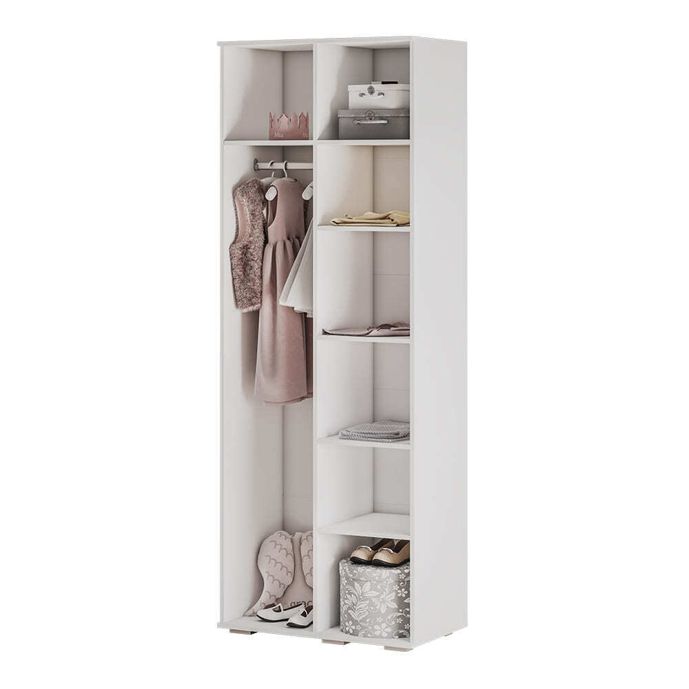 Шкаф для одежды "Трио" ШК-09 Белый Бонжур (последний экземпляр)