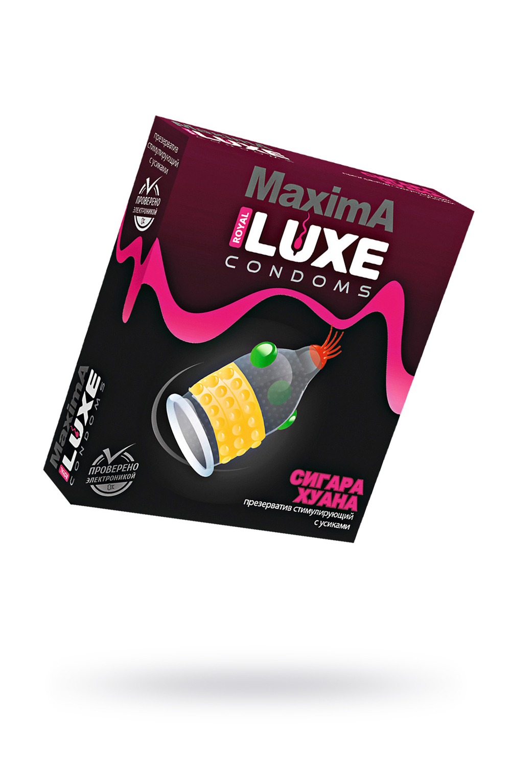 Презервативы Luxe, maxima, «Глубинная бомба», 18 см, 5,2 см, 1 шт.