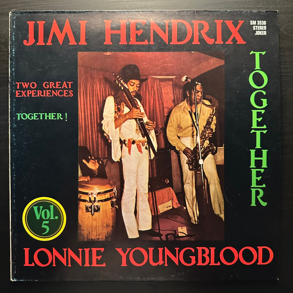 Jimi Hendrix - Lonnie Youngblood ‎– Together (Vol. 5) Италия