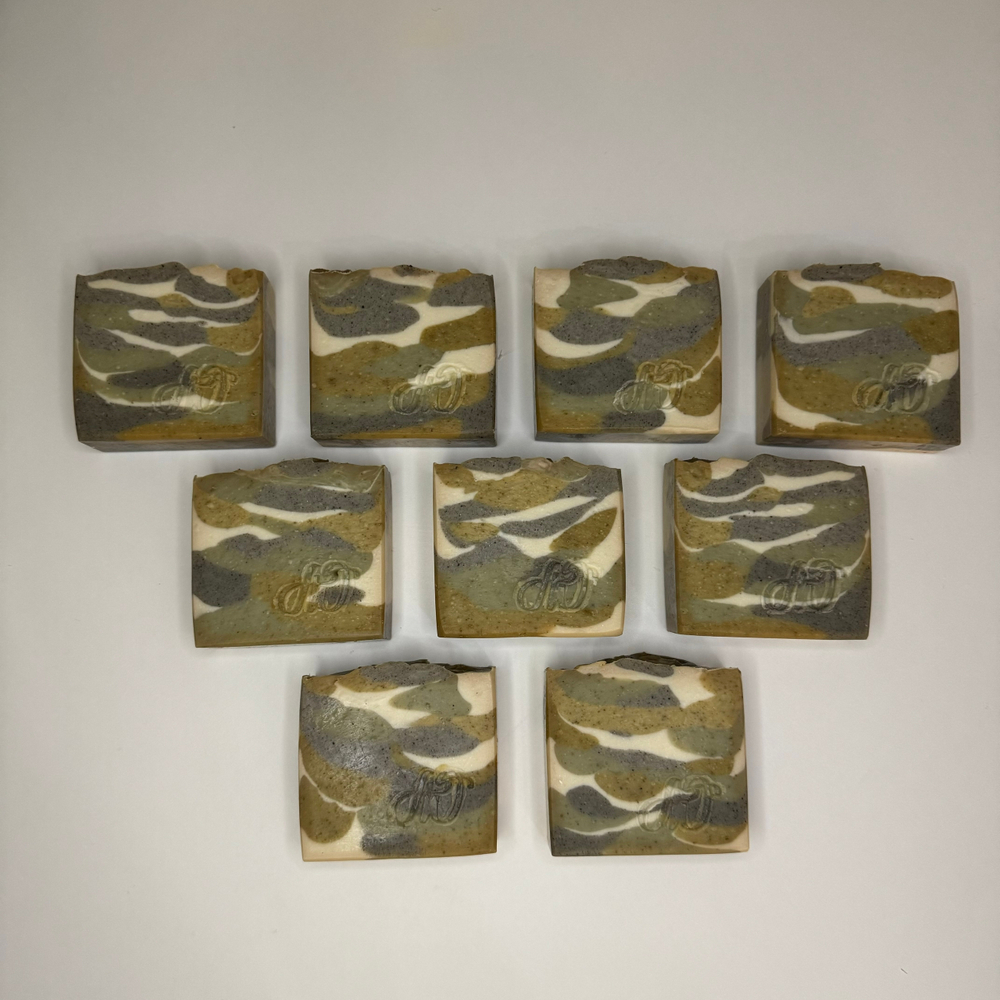 Мыло с нуля "Камуфляж"