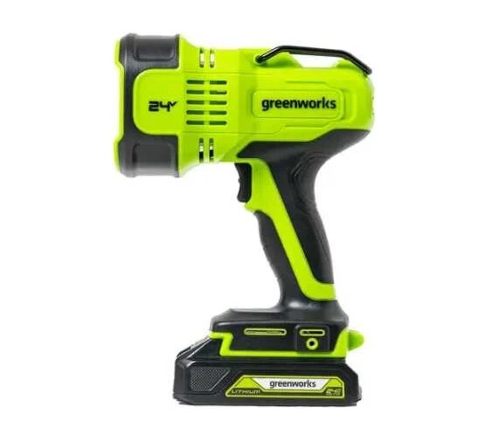 Фонарь-прожектор светодиодный аккумуляторный GREENWORKS G24SL, 24V, без АКБ и ЗУ (3401207)