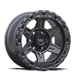 Диск колёсный литой BLACK MUD M590 R17 8,5 ЕТ0 Dark Matte Tint / Matte Gunmetal