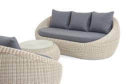 "Барселона" лаунж-зона из искусственного ротанга, цвет бежевый