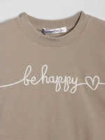 Костюм для девочки летний футболка и леггинсы