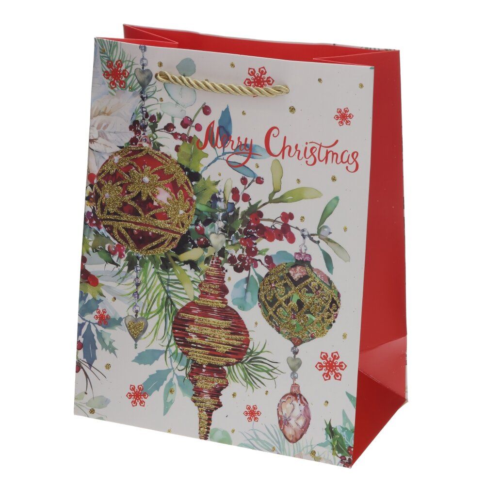 GAEM Пакет подарочный S (бумага 210г/м2, блок 12шт), L18 W10 H23 см, 4в.