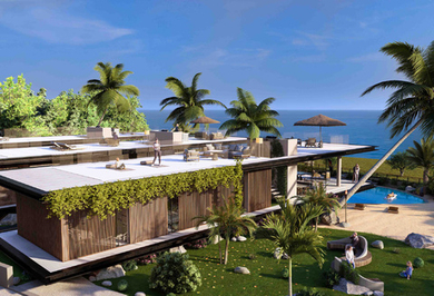 ЖК "Пхукет" Северный Кипр, район Kucukerenkoy. Расположен в тихом месте всего в 500 метрах от Средиземного моря! 8 бассейнов, выделенный пляж