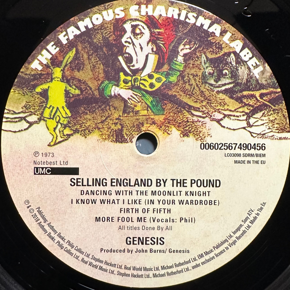 Genesis - Selling England By The Pound (Европа 2018г.)