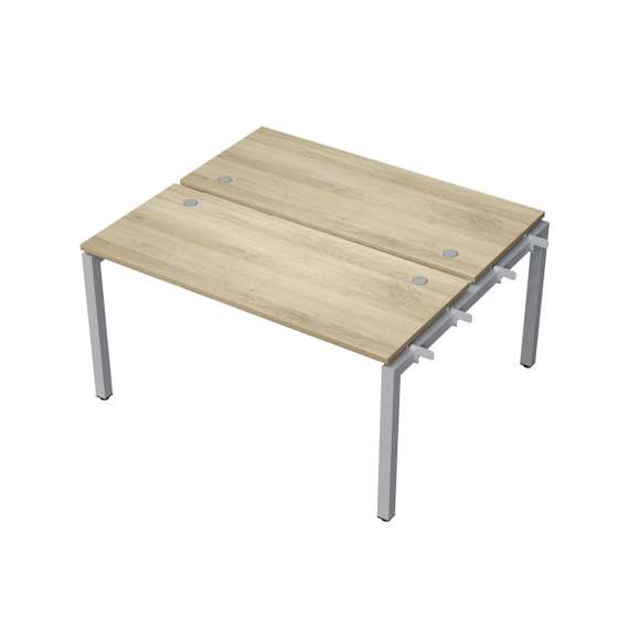 6МБН.5269 Бенч-система на 2 рабочих места, начальный модуль (1400*1235*750)