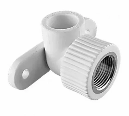 Угол РР с крепл. 20*1/2" вн. белый (Tebo)