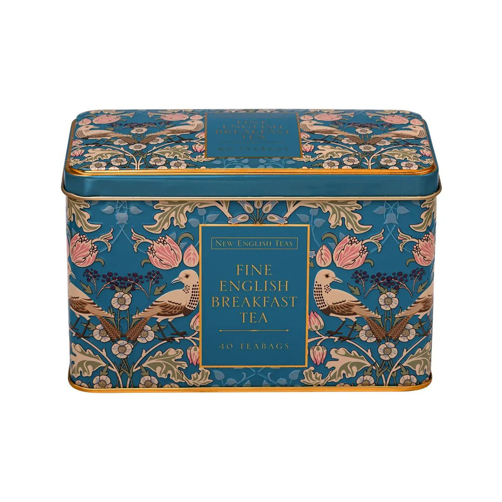 New English Teas Набор чая в пакетиках Song Thrush Classic Tea Tin Set, 3шт