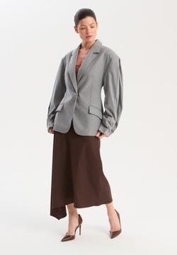 Юбка с воланом