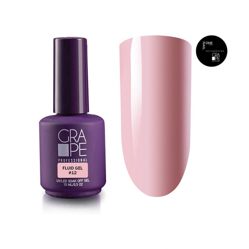 OneNail Grape Fluid gel #12, 15 гр