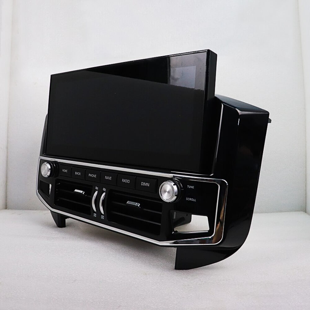 Магнитола Mitsubishi Pajero 4 2006-2022 - Carmedia ZH-M1207 монитор 12.3" в стиле "Лексус" на Android 12, 8Гб+128Гб, CarPlay, SIM-слот