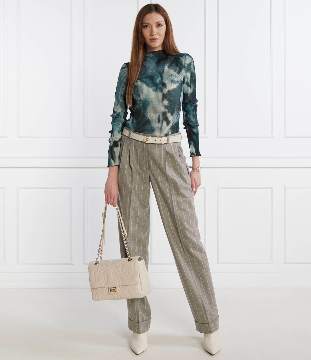 Хлопковые штаны Taleco BOSS BLACK - серый(50510124)