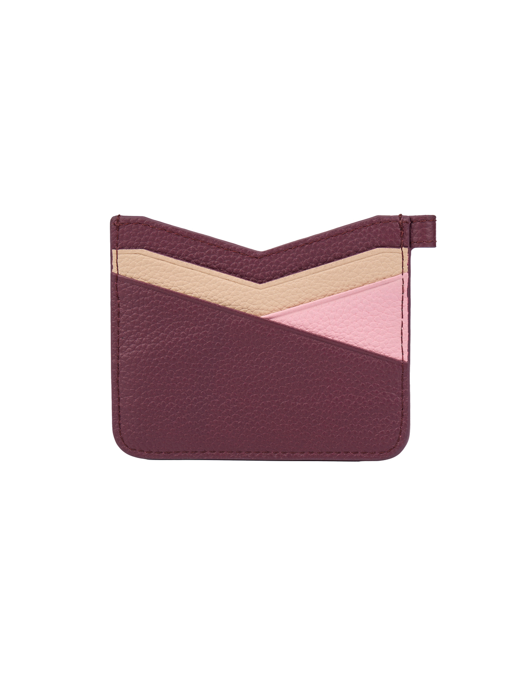 Картхолдер BERN ягодного цвета