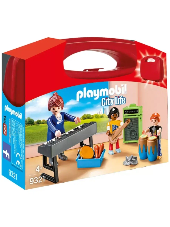 Набор Переносной чемодан: Урок музыки Playmobil 9321