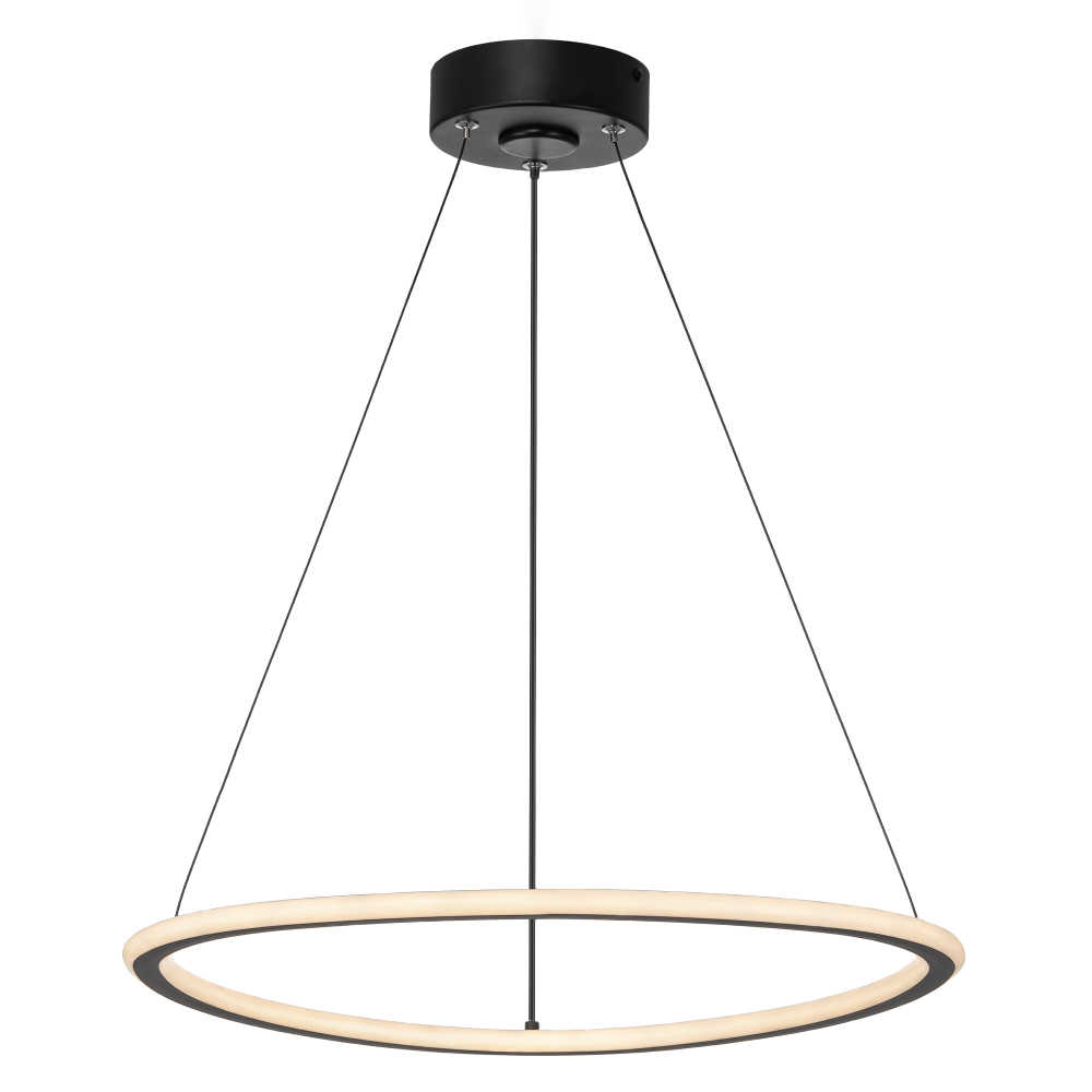 Citilux TRIO CL215B051 LED Люстра подвесная с пультом Чёрная