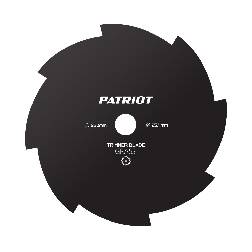 Диск для триммера 8 зубый 230*25.4мм Patriot TSB-8 809115210