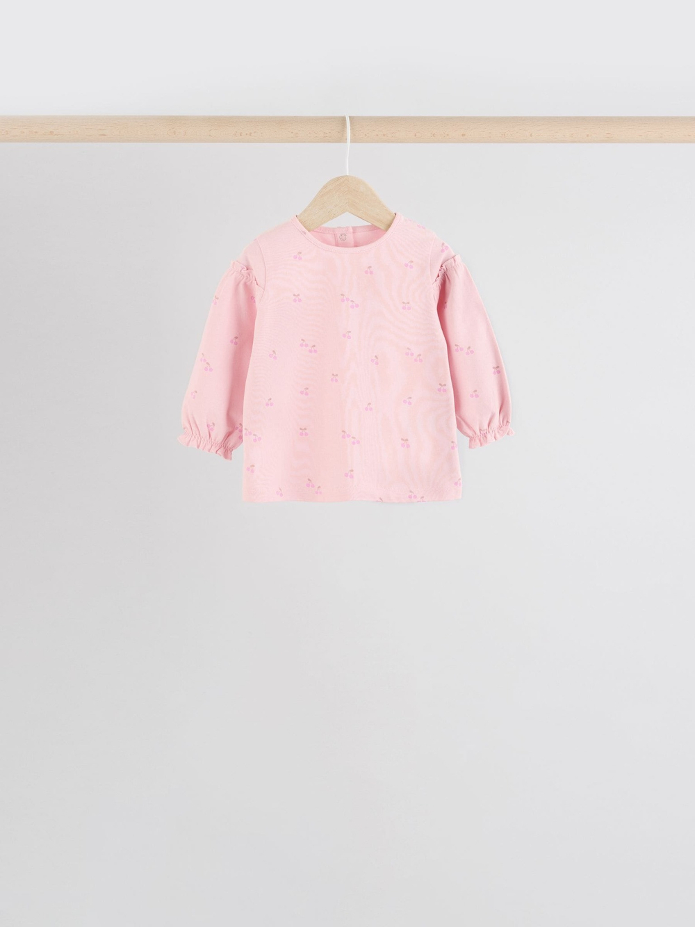 Лонгслив для малышей Next E67-019, 4 шт., Молочный, Розовый, Коричневый