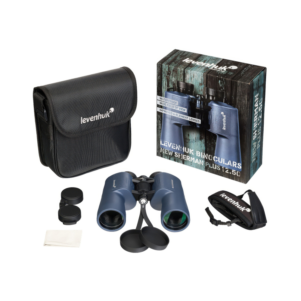 Бинокль Levenhuk New Sherman PLUS 12x50